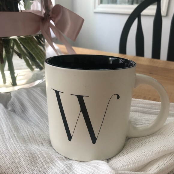 Indigo W mug (2/$10) - Picture 3 of 4